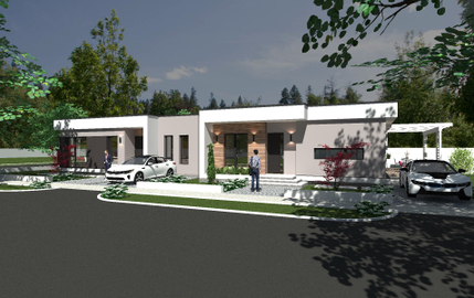 Modern Duplex House-DX0007