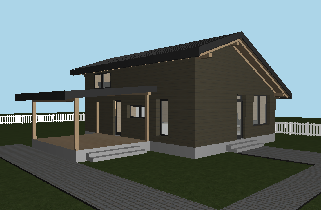 Two Level cabin