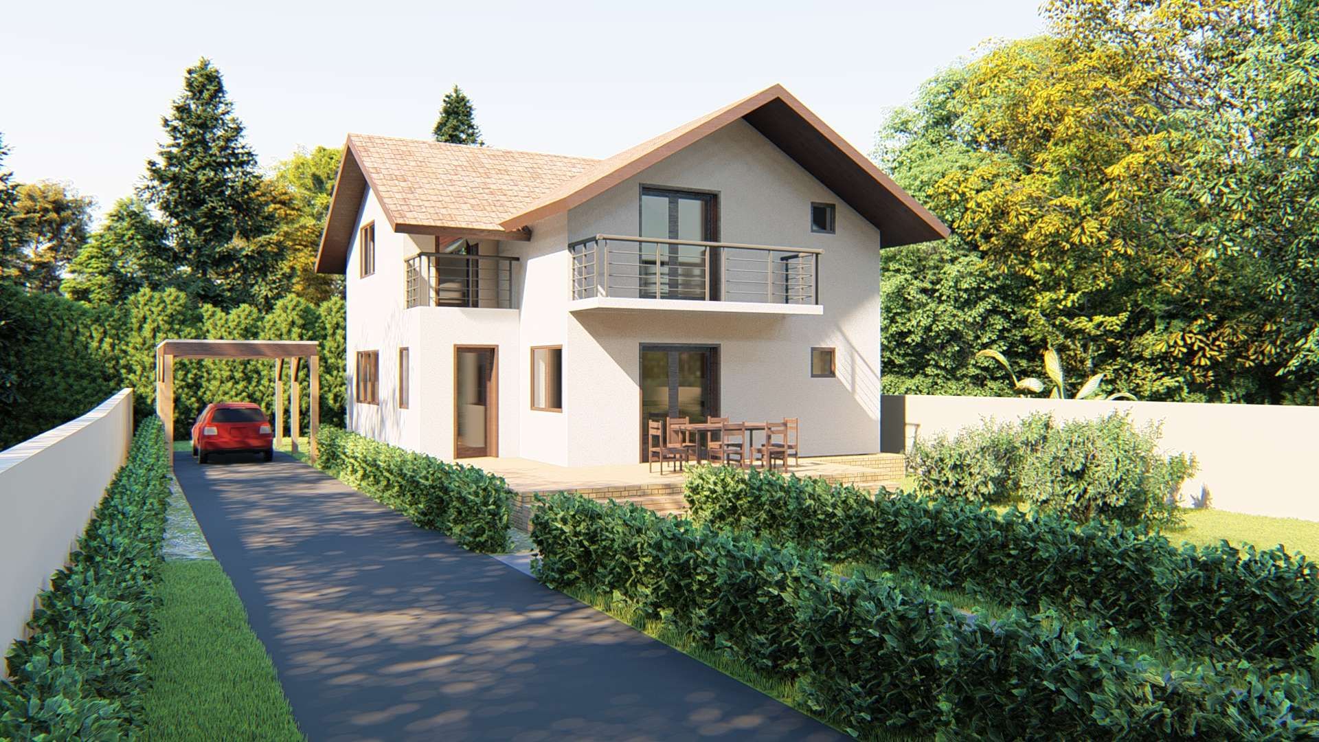 Pater House" with attic and 4 bedrooms